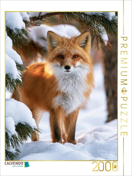 Calvendo Puzzle An Image From The *Fuchszauber* Calendar | 2000 Pieces, Finished-image