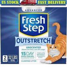 Unscented Clumping Cat Litter 16lb Activated Charcoal Odor Control Low Dust New