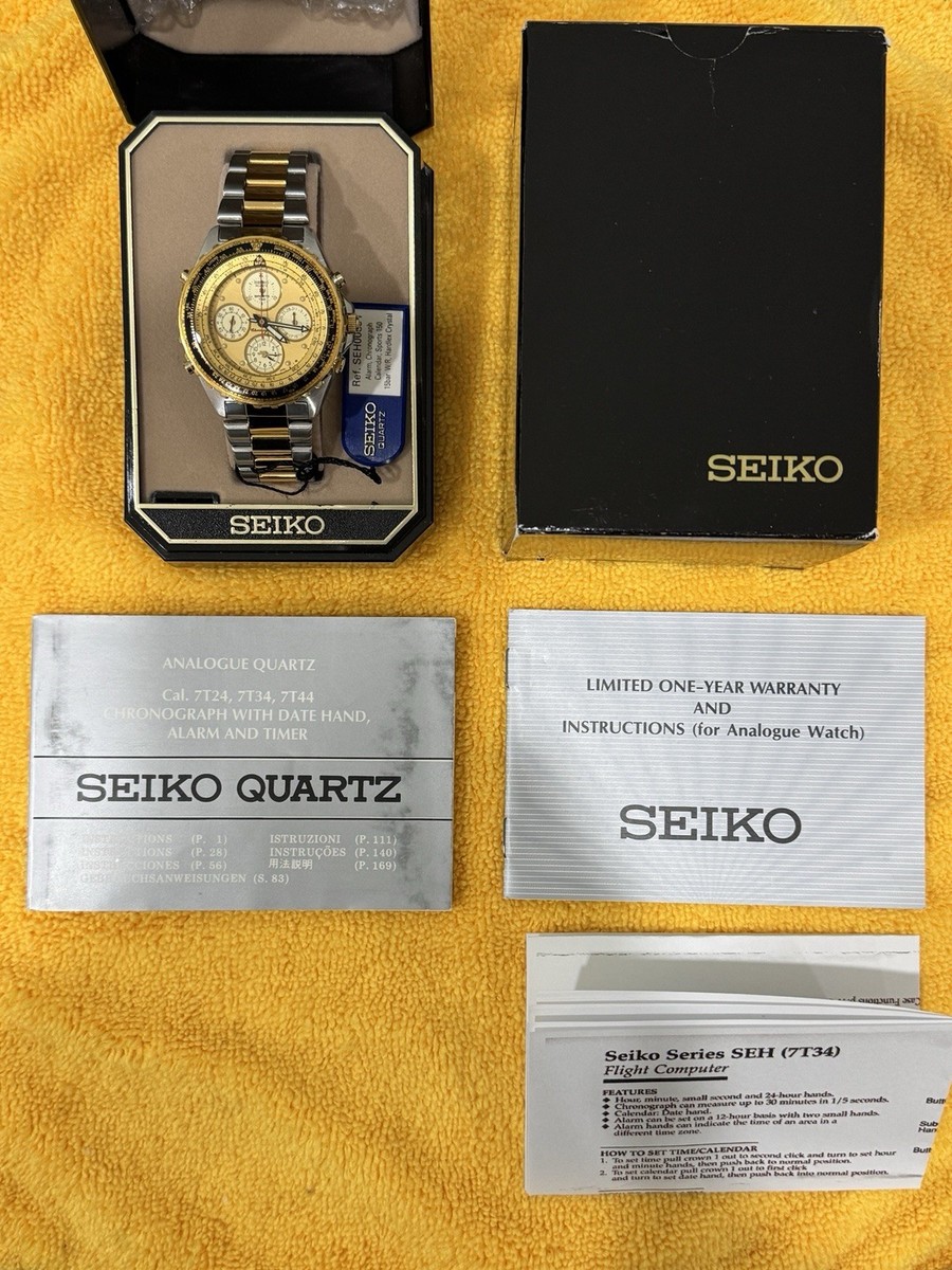 Vintage・SEIKO フライトマスターパイロットクロノグラフアラーム・美品 Yahoo!オークション -「セイコーフライトマスター」の落札相場