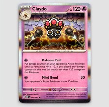 Claydol (Holo) -  095/197 - Rare NM SV03: Obsidian Flames Single