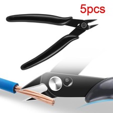 5 Inch Mini Electronic Diagonal Flush Cutter Side Cutting Pliers Plastic Clipper