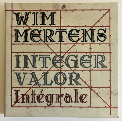 Wim Mertens Integer Valor Integrale 3 CD Box Set 1998