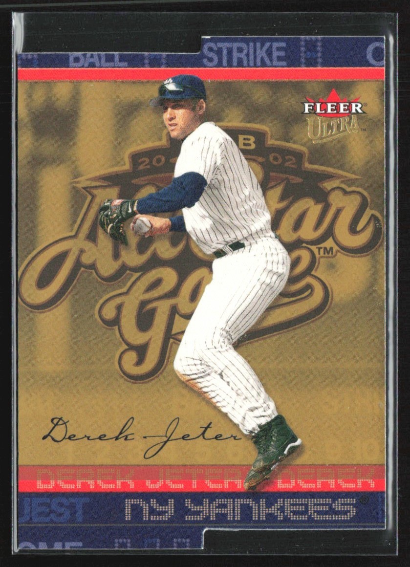 Derek Jeter 2003 Fleer Ultra Gold Medallion #218 New York Yankees