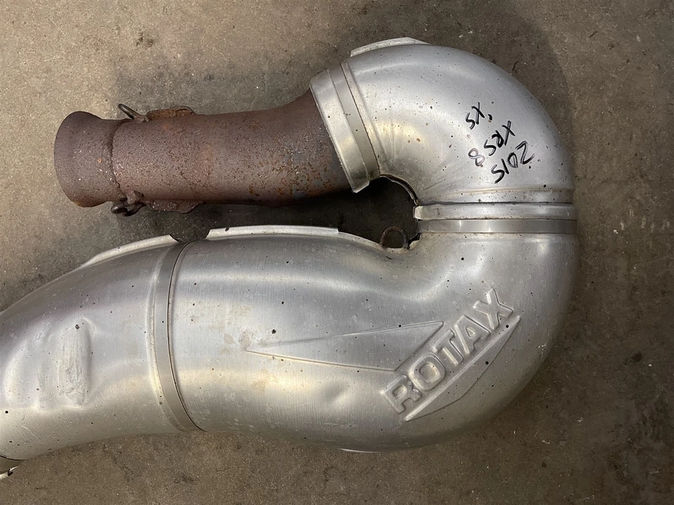 Tubo de escape Ski-Doo Renegade XRS 800 ETEC XRS XS MXZ XR 600 GSX 10-17 18 19 OEM Foto 3 de 4