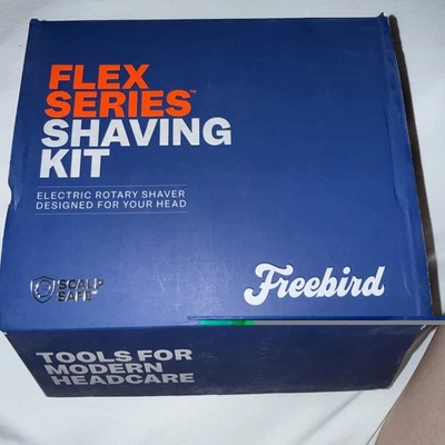 SELLADO Y NUEVO FREEBIRD Flex Series Kit de Afeitado - Afeitado Rotativo - Seguro para Cuero Cabelludo - Imagen 1 de 4