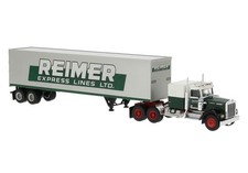 Brekina LKW Kenworth W900 Koffersattelzug Reimers 86258
