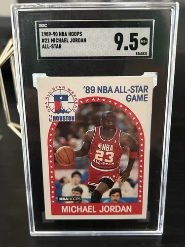 1989-90 NBA Hoops - All-Star Game Michael Jordan #21