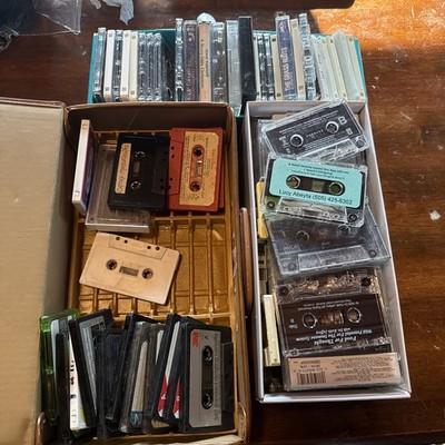 mixed lot cassette tapes 30+