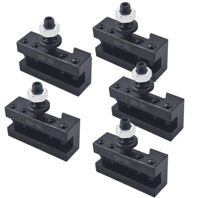 5 Pack For Lathe AXA #1 250-101 Quick Change Tool Post Turning & Facing Holder