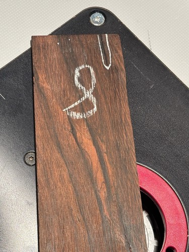 Brasil Rose Fretboard Blank - Picture 6 of 14