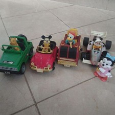 Vintage Japanese Tin Toy Car Disney Masudaya Showa Era