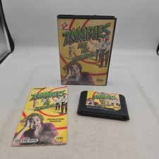 Zombies Ate My Neighbors Sega Genesis CIB Complete w Manual