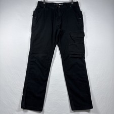 Carhartt Cargo Pants Black 32x27 Relaxed Fit