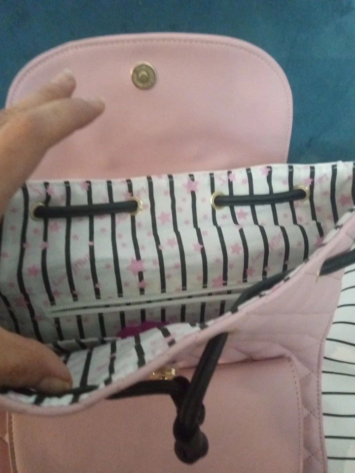 Betsey Johnson LUV BETSY Gato Mochila Mediana Espaciosa Novedad Bolso Retro/adolescente Foto 4 de 4