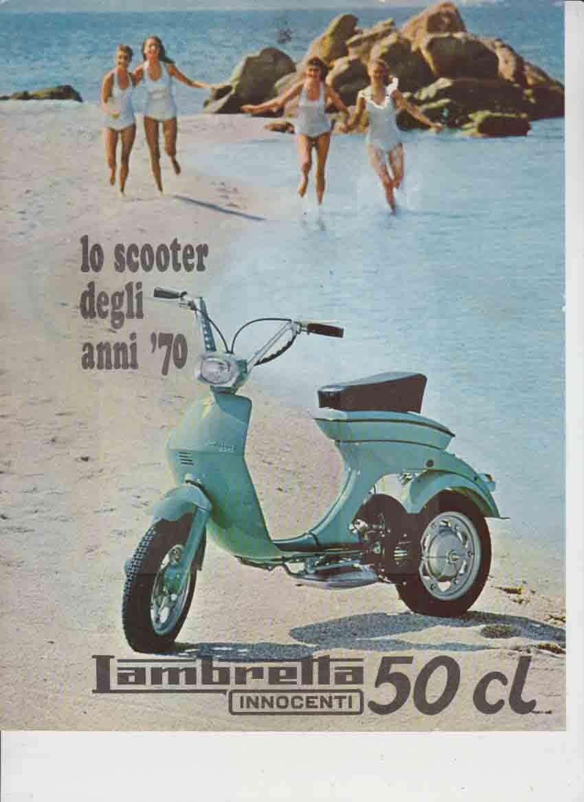 Moto Ciclomotore Lui Lambretta 125 Ciclomotore Innocenti Lui 1968