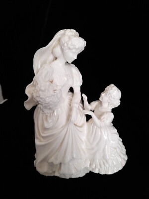 Royal Worcester The Wedding Day Limited Edition Bone China 1993 Figur