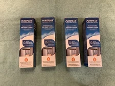 4 Pack PurePlus RWF1200A / RWF1200AS Refrigerator Water Filter Replacement