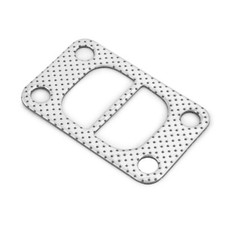 10pcs For T3 Flange 4 Bolts Graphite+Steel Turbo Flange Gasket Twin Scroll