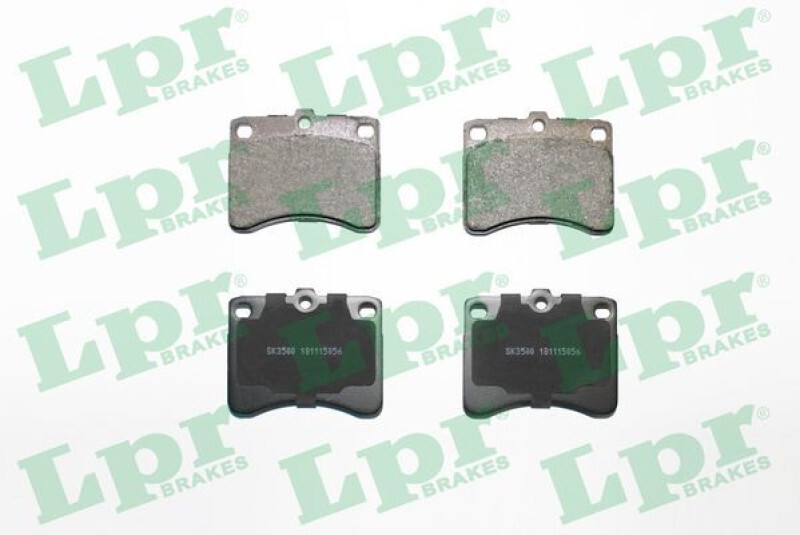 4 Plaquettes de frein avant pour Daihatsu Cuore II et Hijet Camionnette