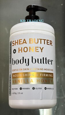 BEAUTY SKIN BALANCE Nourishing Firming SHEA + Vanilla HONEY BODY BUTTER 878g
