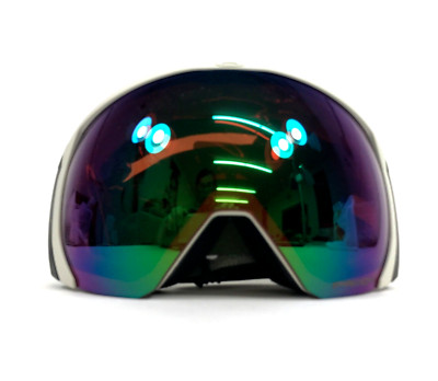 Oakley Snow Goggles Flight Path XL OO7110-1700 Heathered Grey Brush w Prizm Jade