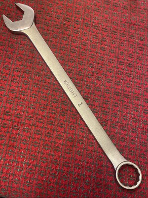 Vintage Wright Tools 1  Combination Wrench 1132 USA    NOS