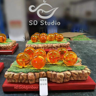 SD Studio 1/1 Scale Dragon Ball Resin Model Led Light In Stock Collection New