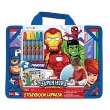 Bendon Storybook Lapdesk Marvel Super Hero Adventures Ages 3 NEW