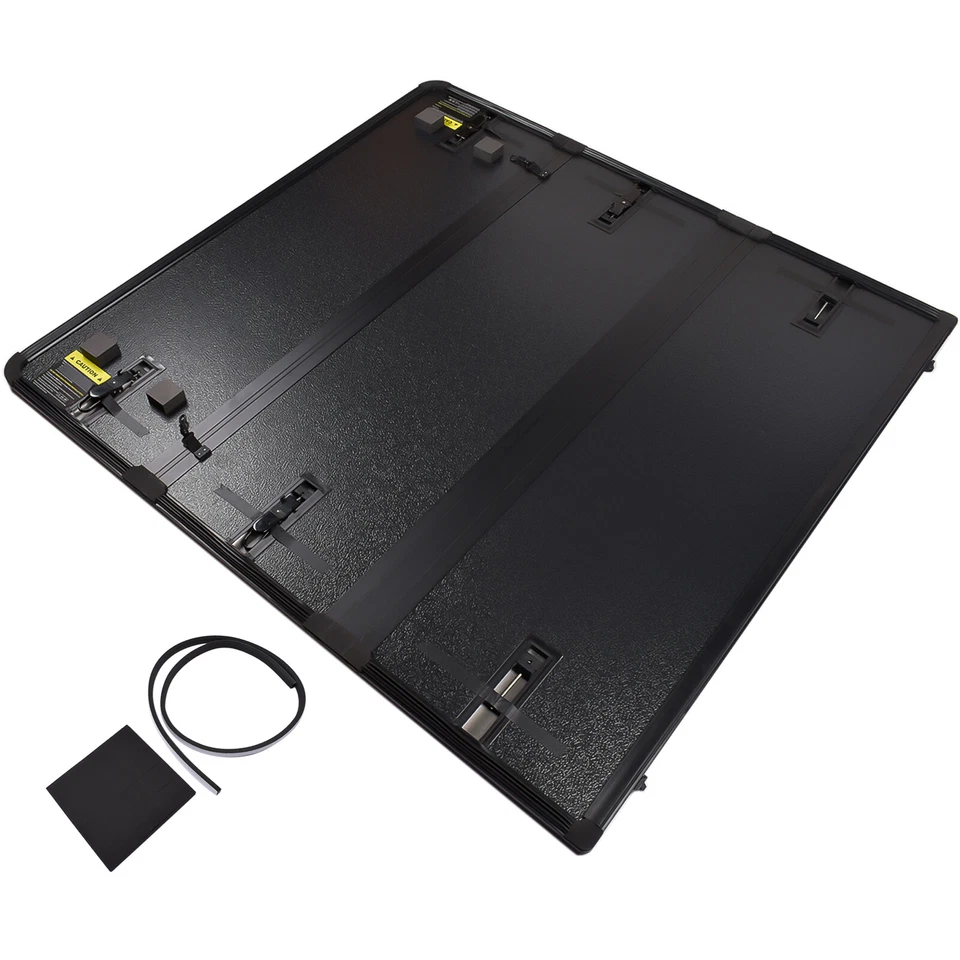 Caçamba de caminhão capa de caçamba rígida 5 pés para Toyota Tacoma 2016-2023 tripla à prova d'água - Imagem 4 de 4