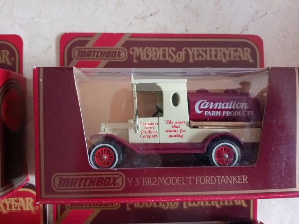 MATCHBOX Y-3 1912 Model 'T' Ford Tanker - 4 varianti - Immagine 3 di 4