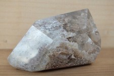 Bergkristall Berkristallspitze poliert mit LODOLITH  (240111)