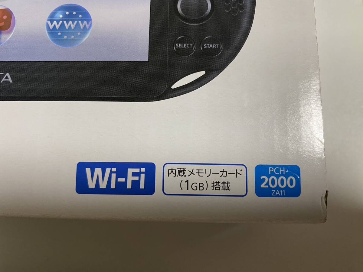 Sony PlayStation Vita Wi-Fi model Black PCH-2000 ZA11 Sony PlayStation Vita Wi-Fi model Black PCH-2000 ZA11