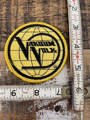 Vintage Vakuum Vulk Globe Logo Patch Retread Repair Tires Free Shipping BB