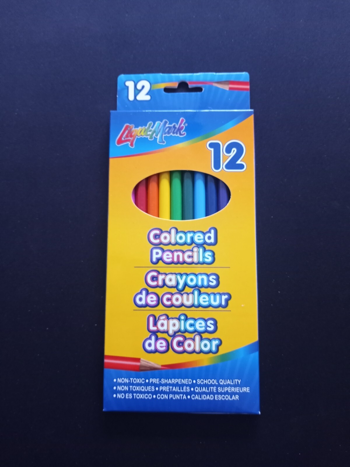 Liquimark 12 Colored Pencils eBay