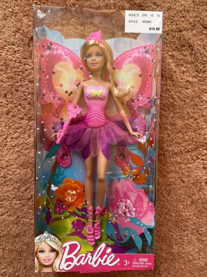 2011 Barbie Fairytale Magic Fashion Flower Fairy NIB excellent condition