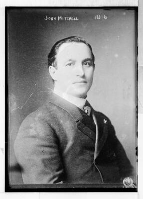 John Mitchell portrait bust c1900 Large Historic Old Photo 1