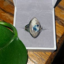 Indigo Light Turmaline in Smokey Quartz Size 6