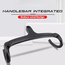 Bike Inter Routing Integrated Carbon Handlebar Drop Bar 400/420/440mm UD Matte