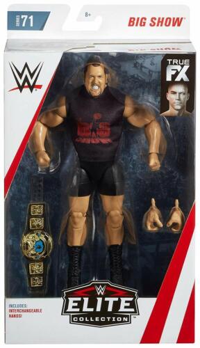 WWE Big Show Elite Series 71 Flashback 90s WWE Championship dmg pkg