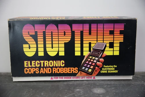 Vintage STOP THIEF Electronic Cops And Robbers Board Game Parker Brothers 1979