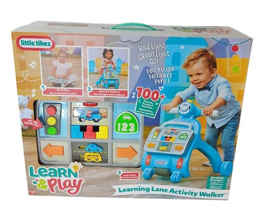 Little Tikes Toddler Learning Lane Activity Walker Push Walk 100+