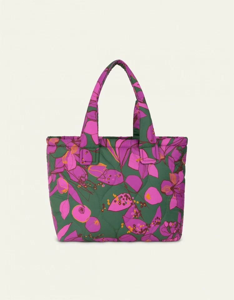 Oilily Heidi Handbag Sketchy Flower Forest Green - Image 3 of 4