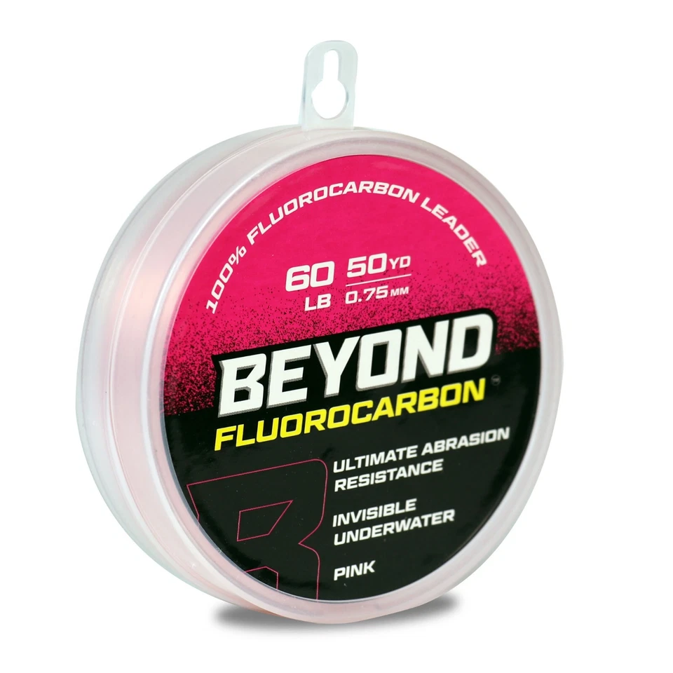 Beyond Fluorocarbon Leader Fishing Line - 100% Pure Fluorocarbon 50 Yard Spool - Image 2 of 4
