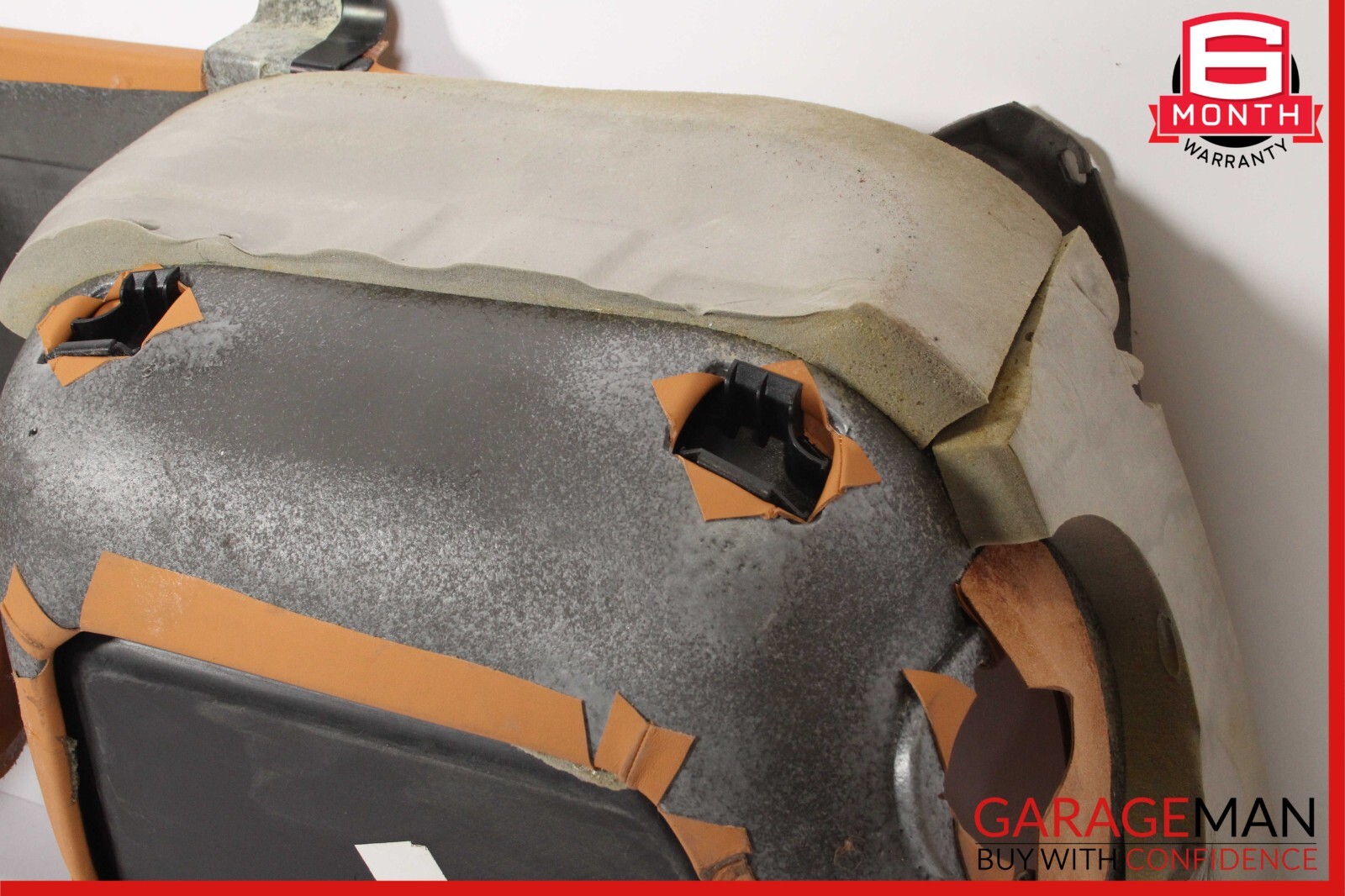 15-18 Ferrari California Rear Seat Bottom Section Cushion Cover Assembly Brown
