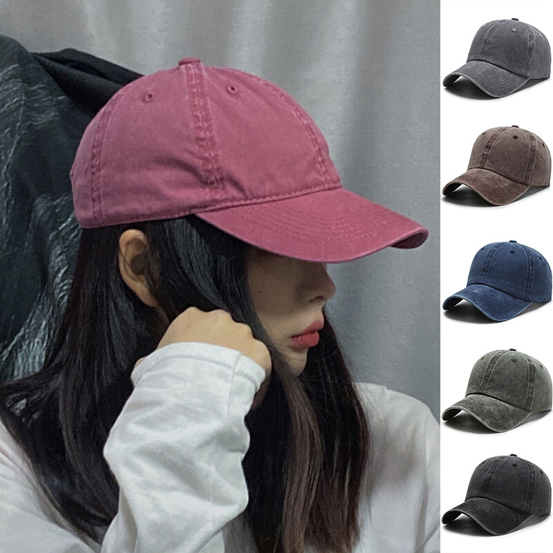 APL Cappello donna uomo tinta unita lavato berretto tempo libero cotone Osfa sport US 