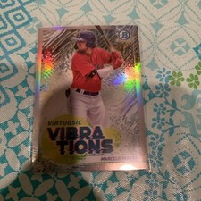 2022 Bowman Chrome Virtuosic Vibrations Marcelo Mayer #VV-1 Red Sox