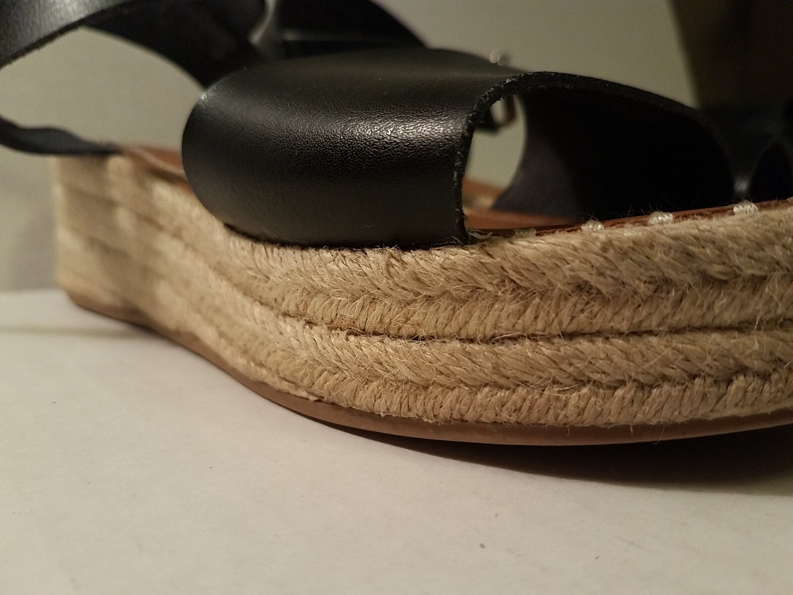 Universal Thread Women's Black Platform Shoes San… - image 3