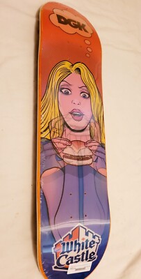 DGK WHITE CASTLE Lenticular Limited Edition 7.75 Skateboard
