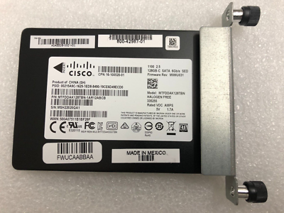 ASA5508-SSD I New Pulls Cisco ASA5508-X 128GB-C 2.5 SATA 6GB/S SSD