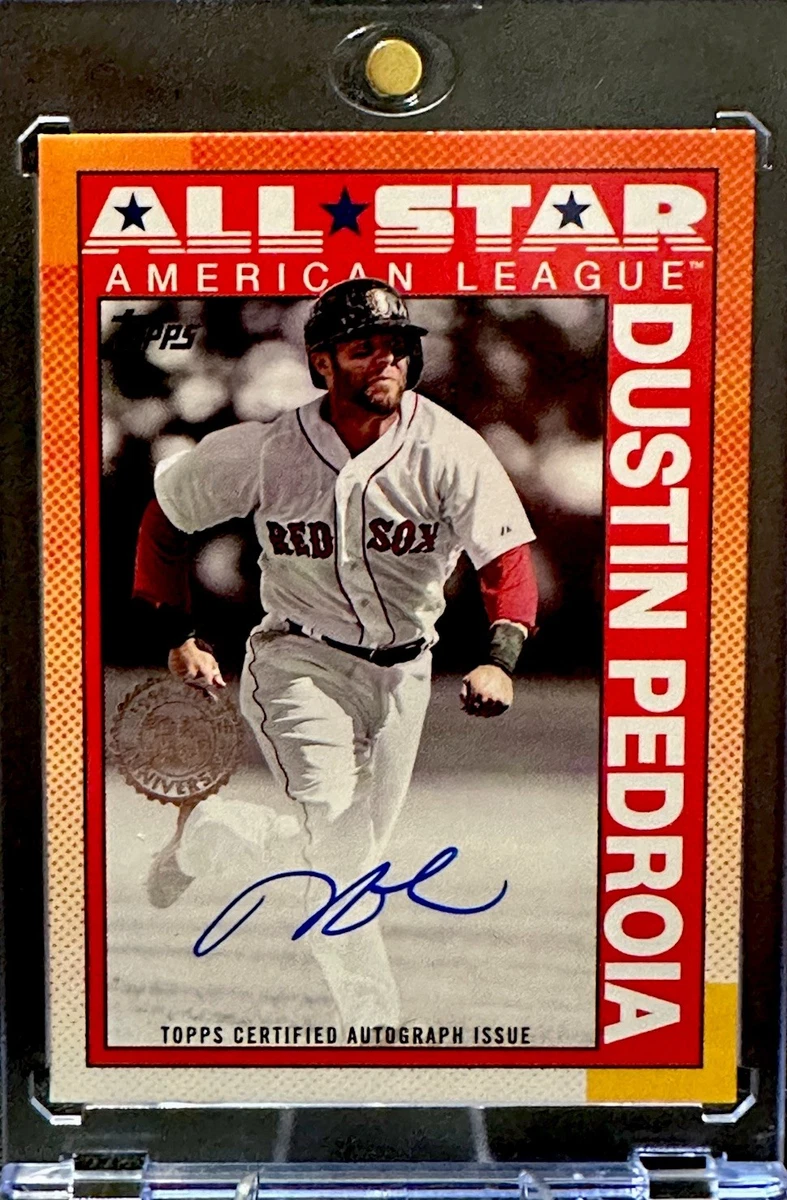 Dustin Pedroia Autograph Baseball Trading Cards for sale | eBay